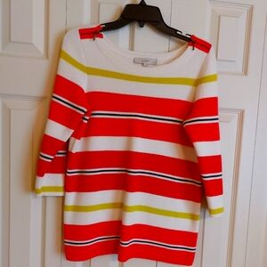 LOFT Sweater Multi colored